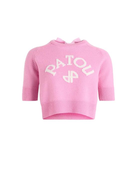 25FW 파투 스웨터 KN3038041 458P PINK PEARL Pink