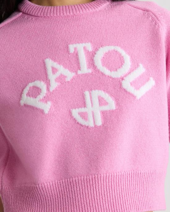 25FW 파투 스웨터 KN3038041 458P PINK PEARL Pink - PATOU