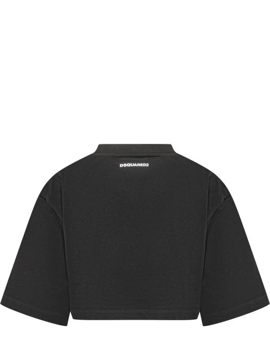 26SS 디스퀘어드2 반팔 티셔츠 S73GC0309D20033 900 BLACK - DSQUARED2