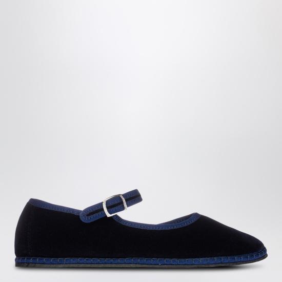 25FW 비비 베네치아 플랫 슈즈 WPERMDE39VV21CVE Blue