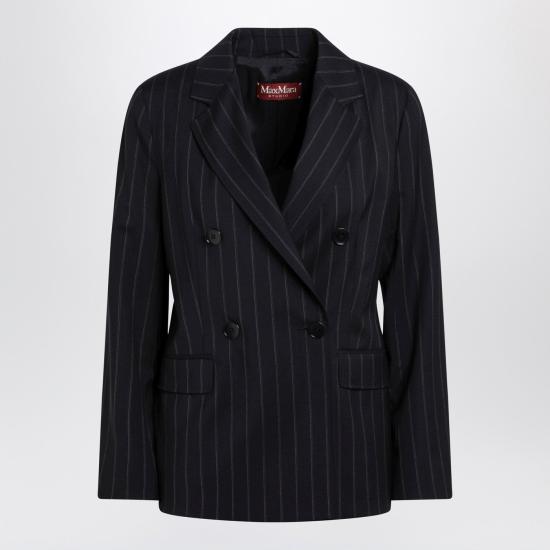 26SS 막스마라 스튜디오 수트 자켓 MSTONAGROWO Blue