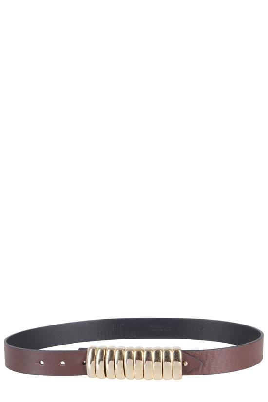 25FW 페데리카 토시 레귤러 벨트 FTI24CT04 097 Brown