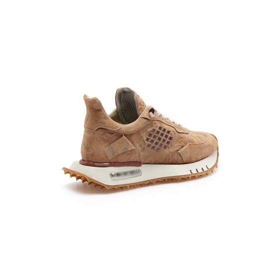 25FW 비포지티브 스니커즈 WORACE01FEN Brown - BE POSITIVE