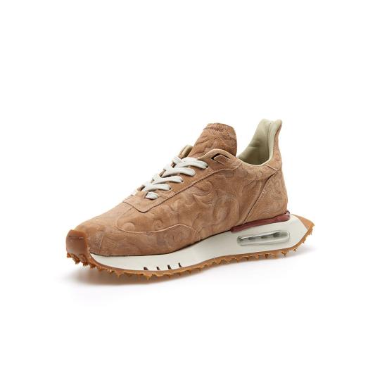 25FW 비포지티브 스니커즈 WORACE01FEN Brown - BE POSITIVE