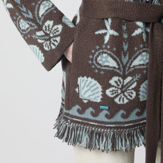 26SS 알라누이 가디건 LWHB064R26KNI003 Brown - ALANUI