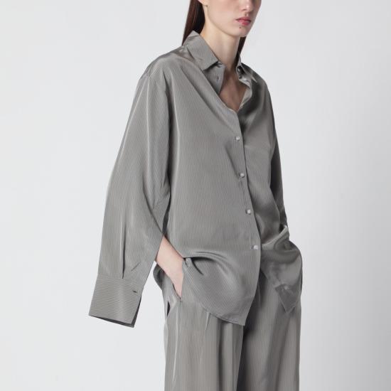 26SS 로에 블라우스 418 19 121VI Grey