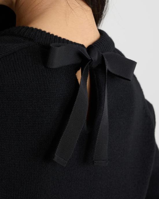 25FW 파투 스웨터 KN3038041 999B BLACK Black - PATOU