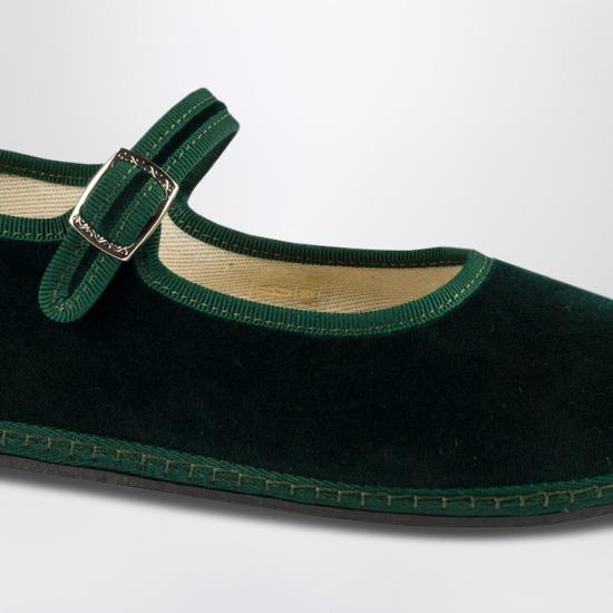 25FW 비비 베네치아 플랫 슈즈 WPERMLA55VV17CVE Green - VIBI VENEZIA