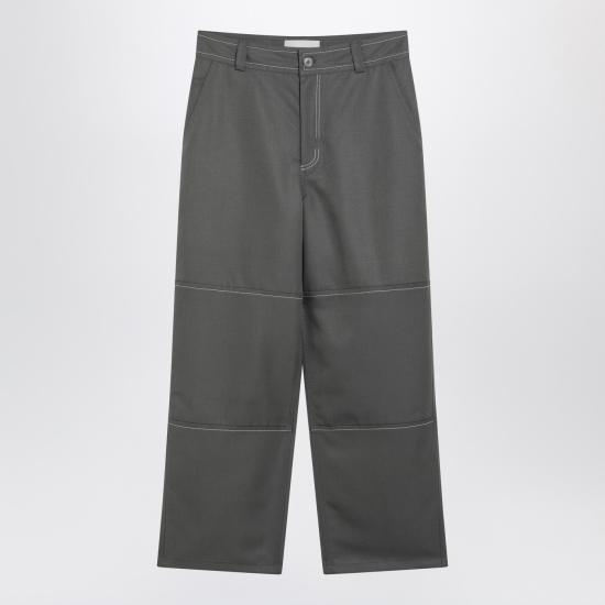 26SS 아미 뉴 울 워커 트라우저 HTR864WV0195 Black