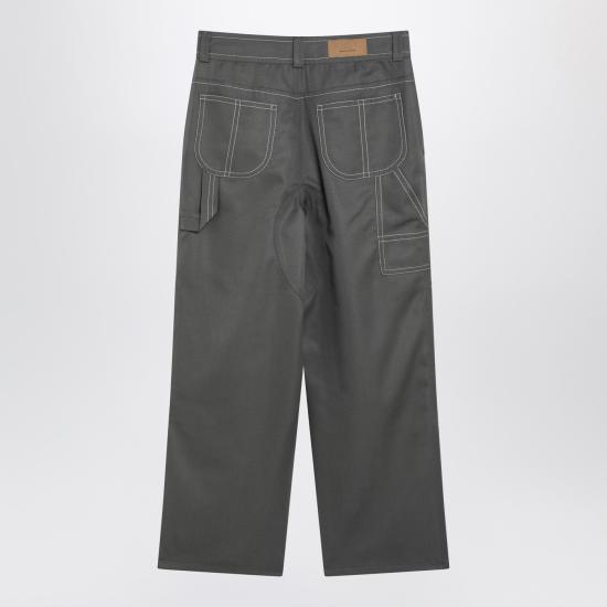 26SS 아미 뉴 울 워커 트라우저 HTR864WV0195 Black - AMI