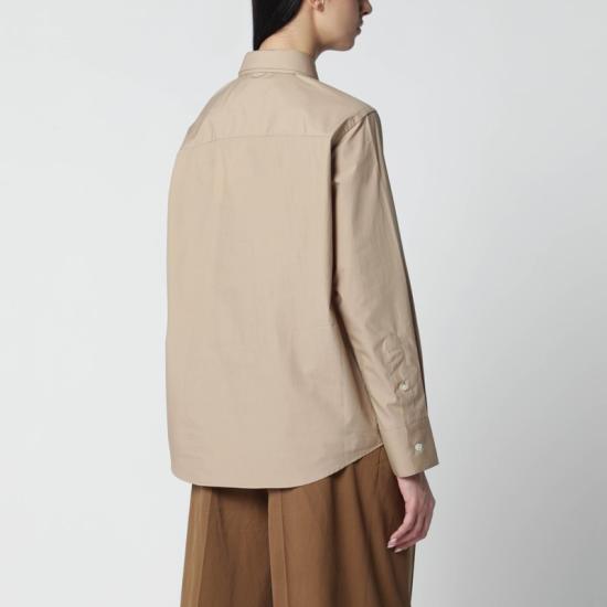 26SS 로에 블라우스 418 19 146CO Beige - ROHE
