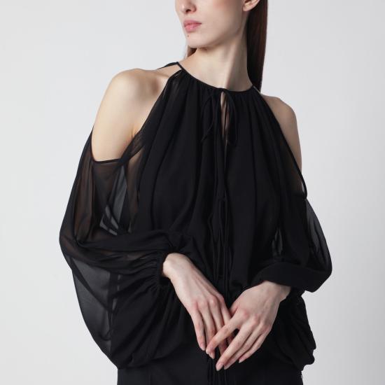 26SS 안다마네 블라우스 T190951ATNS038 Black - ANDAMANE