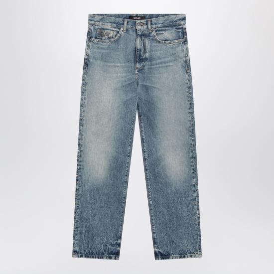 26SS 베르사체 데님 팬츠 10222111A16804 Light blue - VERSACE
