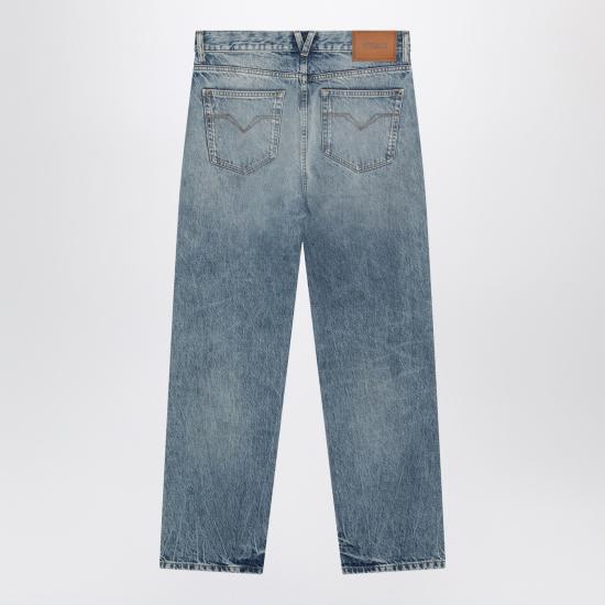 26SS 베르사체 데님 팬츠 10222111A16804 Light blue