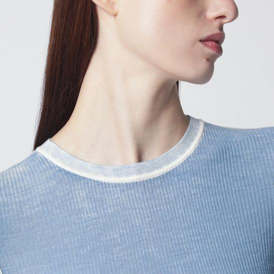 26SS 6397 긴팔 티셔츠 NSW734WO Light blue - 6397