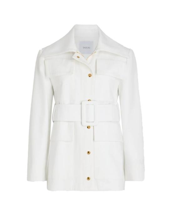 25SS 파투 코트 OU0340074 001W WHITE White