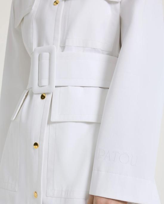 25SS 파투 코트 OU0340074 001W WHITE White - PATOU