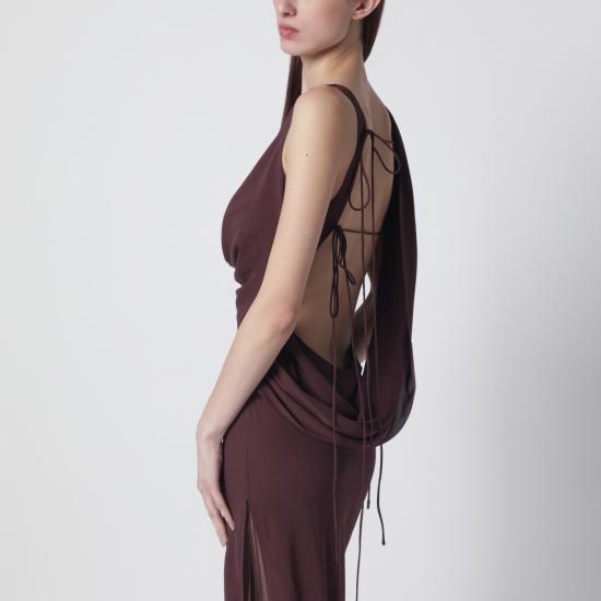 26SS 안다마네 롱 원피스 T190139ATNS038 Red - ANDAMANE