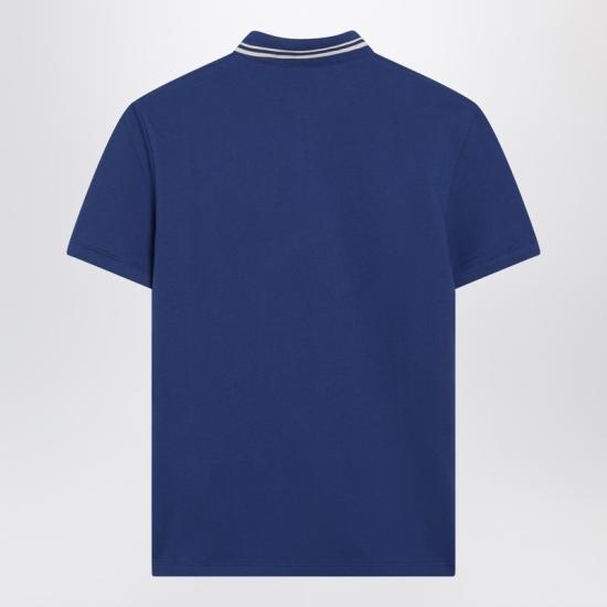 26SS 발렌티노 가라바니 폴로 티셔츠 8V3MH01KAQK Blue - VALENTINO GARAVANI