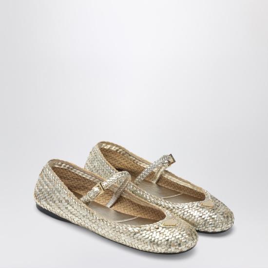 26SS 프라다 플랫 슈즈 1F368O005034 Metal