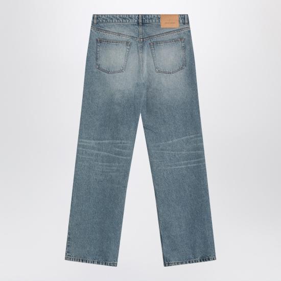 26SS 아미 데님 코튼 라지 핏 진 HTR450DE0046 Blue - AMI
