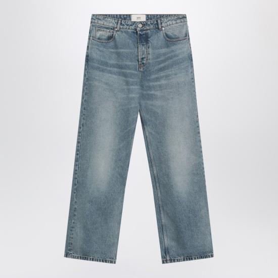 26SS 아미 데님 코튼 라지 핏 진 HTR450DE0046 Blue