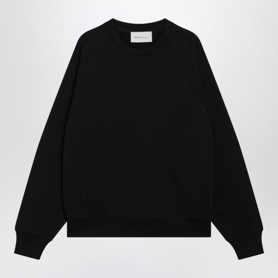 26SS 아미 코튼 드 하트 스웨트셔츠 USW757747 Black