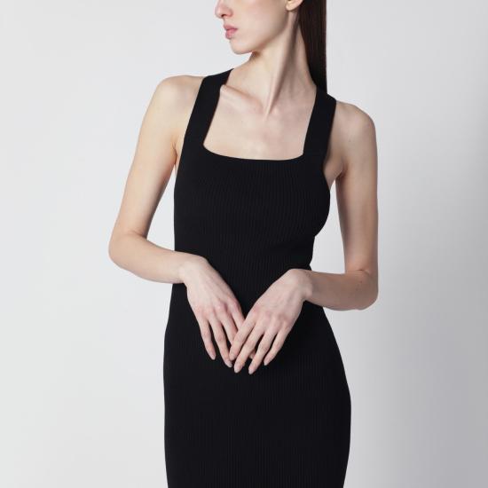 26SS 파투 미디 원피스 KN3228090CO Black - PATOU