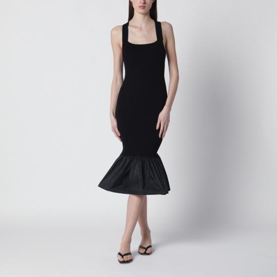 26SS 파투 미디 원피스 KN3228090CO Black