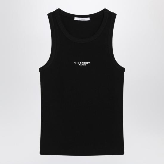 26SS 지방시 민소매 티셔츠 BW70FPP7BR Black