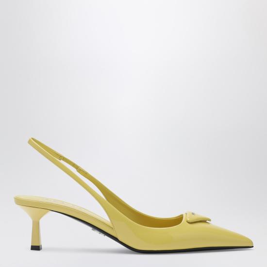 26SS 프라다 힐/펌프스 1I901MDD55XUW Yellow