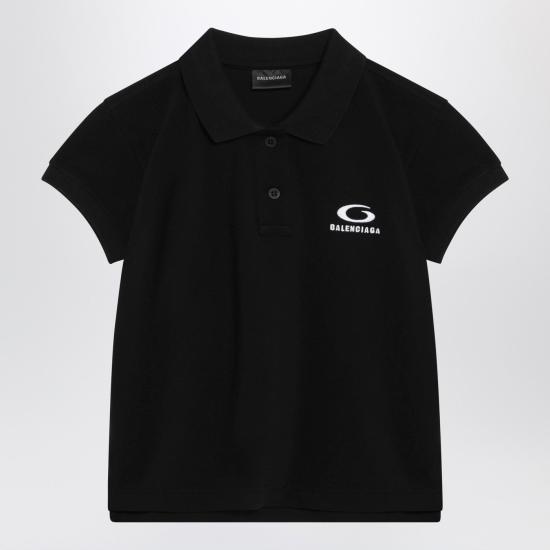 26SS 발렌시아가 반팔 티셔츠 858098TTVT8 Black