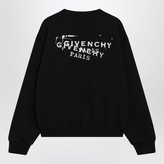 26SS 지방시 긴팔 티셔츠 BWJ04UP7A7 Black - GIVENCHY