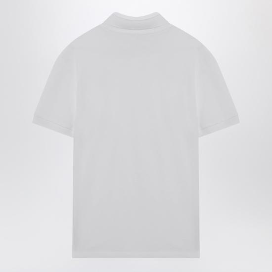 26SS 아미 스몰 하트 로고 폴로 티셔츠 HPL411760 White - AMI