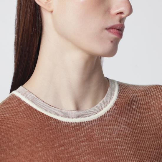 26SS 6397 긴팔 티셔츠 NSW734WO Brown - 6397