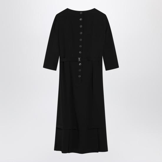 26SS 프라다 미디 원피스 P3R31ROOO19EE Black - PRADA