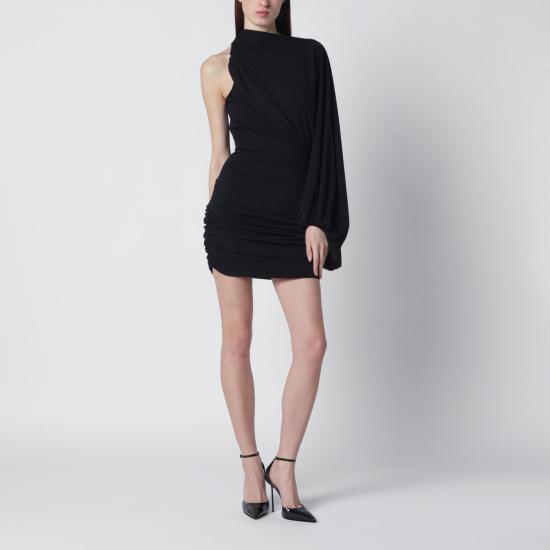 26SS 안다마네 숏 원피스 T190121ATJP073 Black
