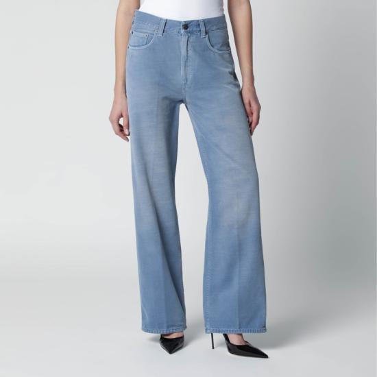 26SS 하이쿠레 스트레이트 팬츠 HEW03300GF172PXDE Blue