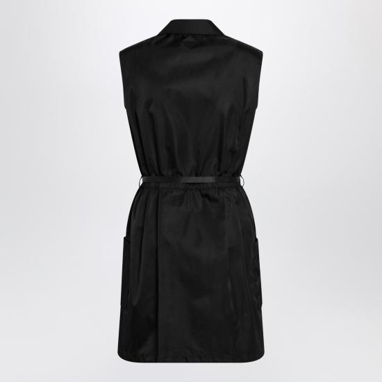 26SS 프라다 숏 원피스 230745OOO1WQ8 Black - PRADA