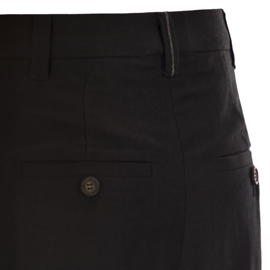 26SS 브루넬로 쿠치넬리 스트레이트 팬츠 MH126P9138 BLACK - BRUNELLO CUCINELLI