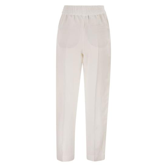 26SS 브루넬로 쿠치넬리 스트레이트 팬츠 MH126P7197 WHITE - BRUNELLO CUCINELLI