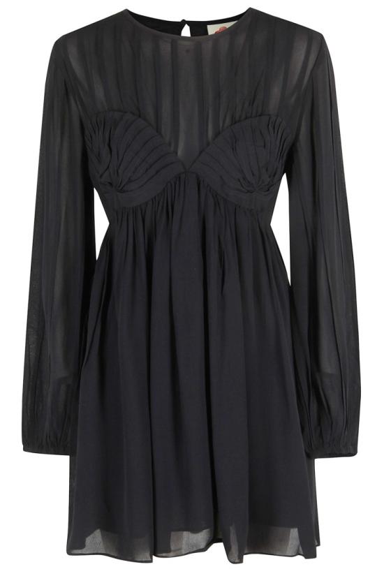 25FW 팜 리오 미디 원피스 351984 097 Black