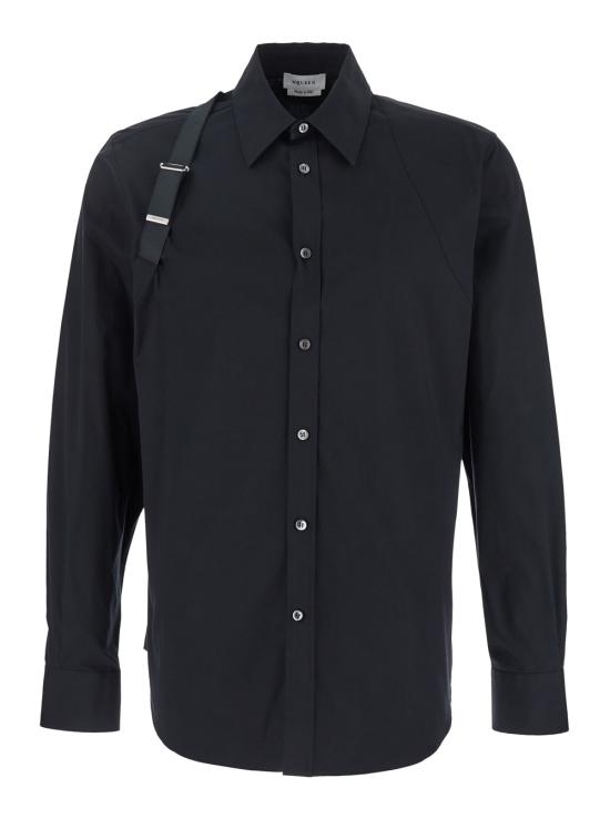 26SS 알렉산더 맥퀸 긴팔 셔츠 828170QNAAB1000 Black