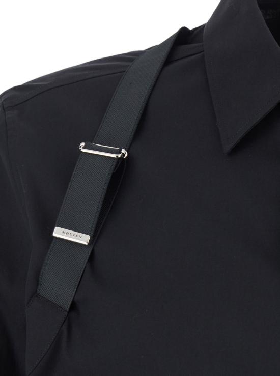 26SS 알렉산더 맥퀸 긴팔 셔츠 828170QNAAB1000 Black - ALEXANDER MCQUEEN