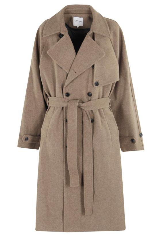 25FW La Piscine 코트 LF251WC003 PN003 097 Brown