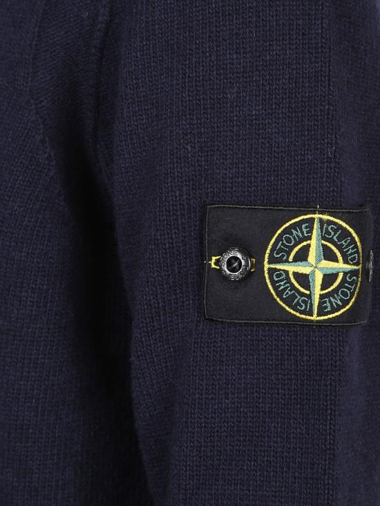 25FW 스톤 아일랜드 스웨터 5100072S00A3 V0020 Blue - STONE ISLAND