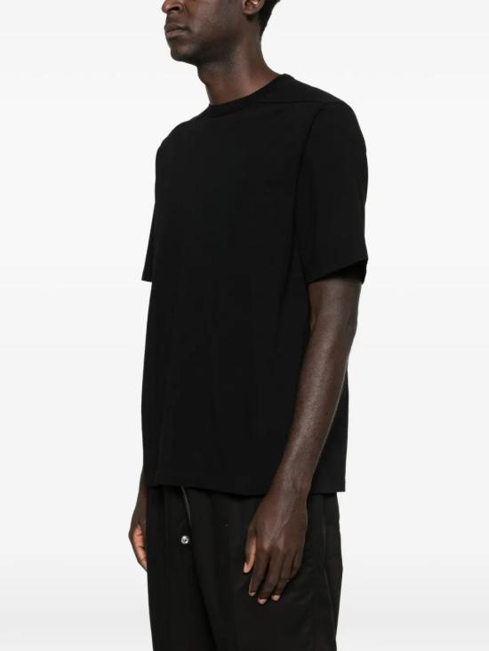 26SS 릭 오웬스 반팔 티셔츠 RU01F2232 JA 09 Black - RICK OWENS