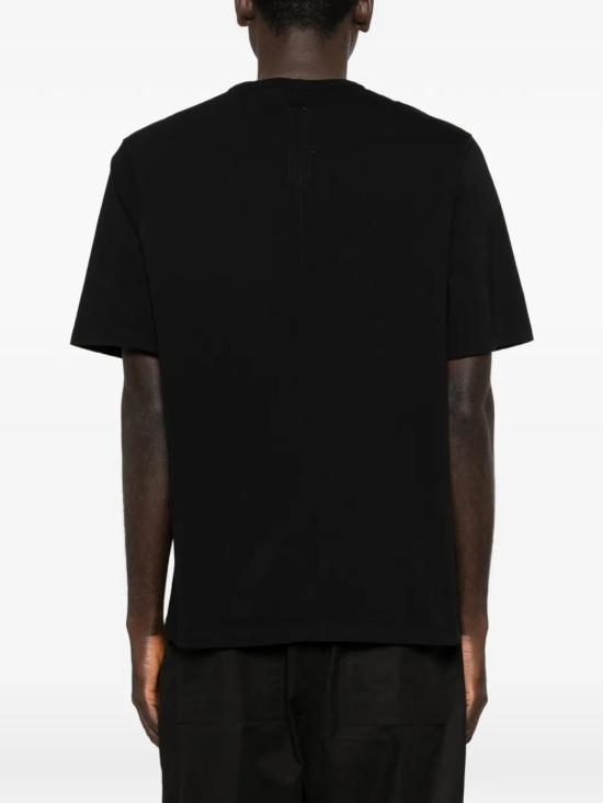 26SS 릭 오웬스 반팔 티셔츠 RU01F2232 JA 09 Black - RICK OWENS