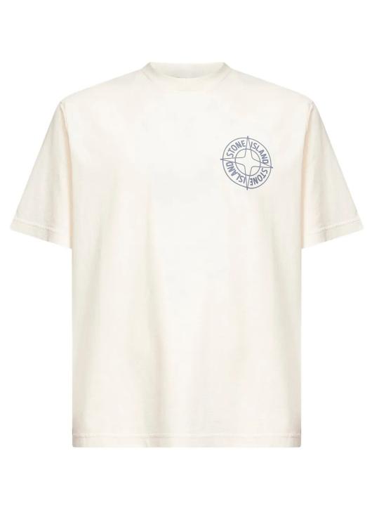 26SS 스톤 아일랜드 반팔 티셔츠 L1S15 2100001 S0284 V0093 White