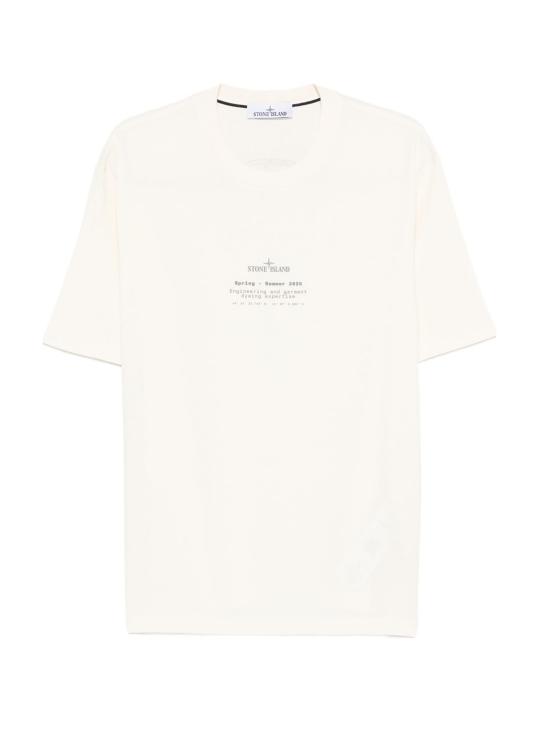 26SS 스톤 아일랜드 반팔 티셔츠 L1S15 2100001 S0285 V0093 White